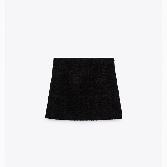 Black Zara mini skirt - Picture 4 of 4